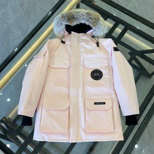 ✨Canada Goose pink down jacket✨